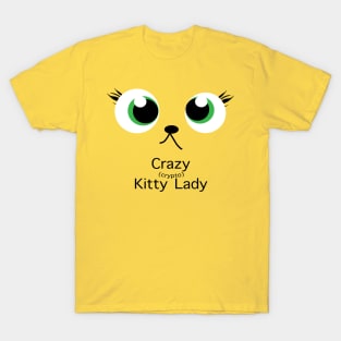 Crazy Kitty Lady T-Shirt